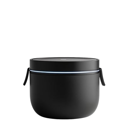 Quelp Electric Heating Lunch Box - 1.5L Portable Food Warmer for Car & Home - 110V/12V Dual Use - Stainless Steel Tray - Fast Heating Bento Box - Grey/Black